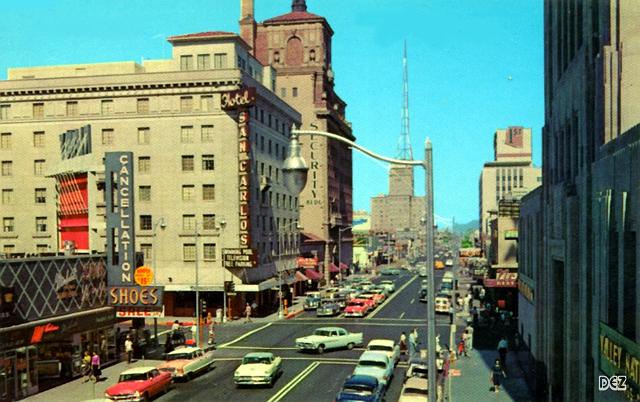 23-D Phoenix AZ, Central Ave (ppc 1960s)