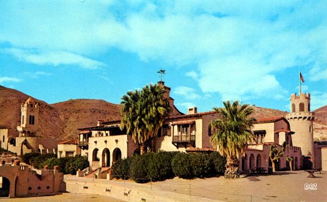 29a Scotty's Castle, Death Valley CA (ppc 1960s)